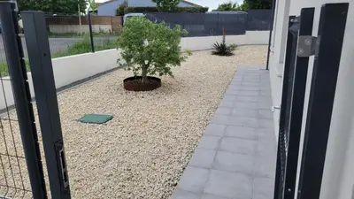 Plan de l'établissement Maison récente pour vacances en Charente-Maritime