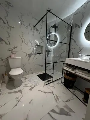 Salle de bains dans l'établissement Studio élégant