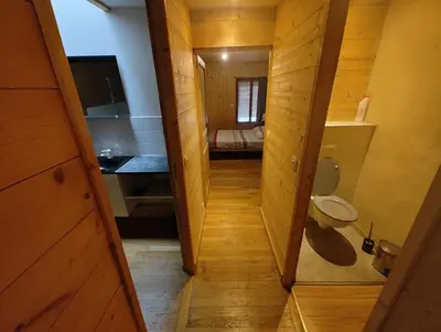 Salle de bains dans l'établissement Appartement 75m2 - Centre-ville
