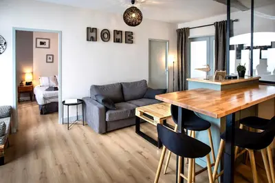 Coin salon dans l'établissement Le Maréchal - Coeur de ville