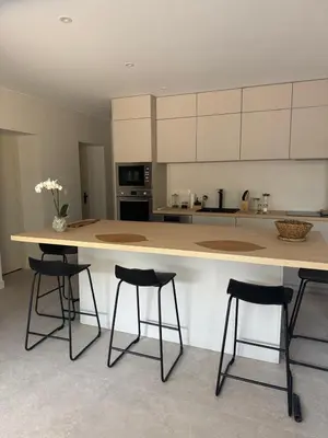 Cuisine ou kitchenette dans l'établissement Villa Pavone