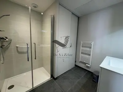 Salle de bains dans l'établissement Maison Beauséjour