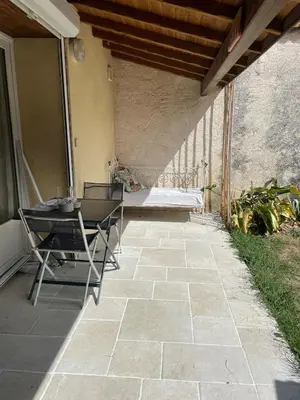 Balcon ou terrasse dans l'établissement Maison entre terre et mer