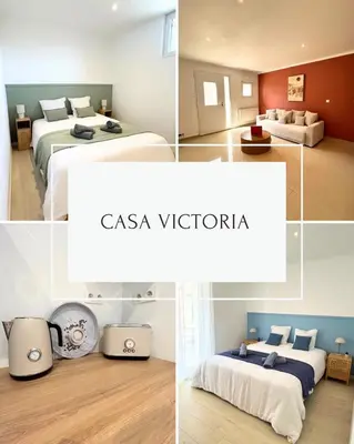 Un ou plusieurs lits dans un hébergement de l'établissement Casa Victoria
