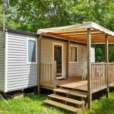 Mobil-home cosy 4 pers avec terrasse - API-1-52-750