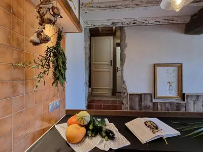 Nourriture dans la maison de vacances ou à proximité
