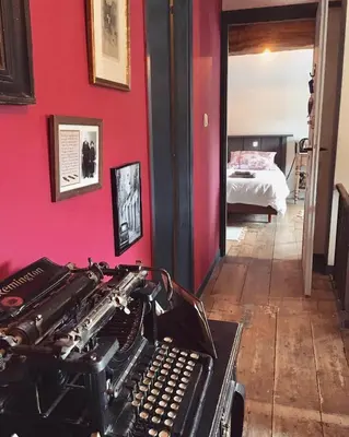 Un ou plusieurs lits dans un hébergement de l'établissement Maison De La Rive