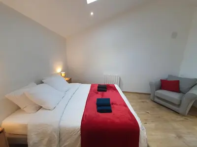 Un ou plusieurs lits dans un hébergement de l'établissement Le Refuge de la Plage