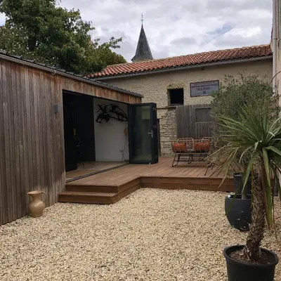 Jardin de l'établissement Bluebell cottage