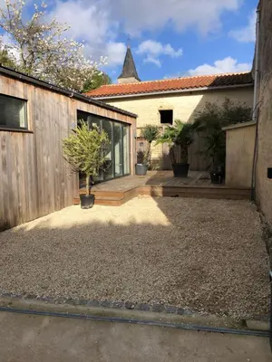 Bâtiment de la maison de vacances