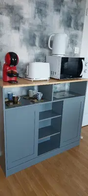 Cuisine ou kitchenette dans l'établissement Les heures douces - Futuroscope