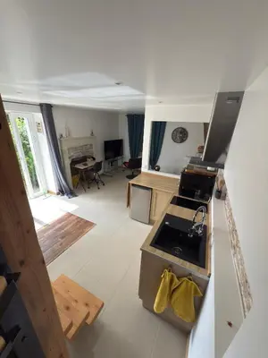 Télévision ou salle de divertissement dans l'établissement à 10 minutes Futuroscope
