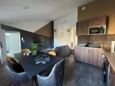 Cuisine ou kitchenette dans l'établissement Casa Cosy