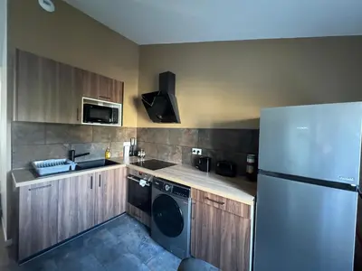Cuisine ou kitchenette dans l'établissement Casa Cosy