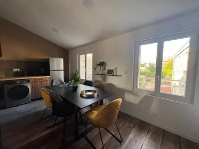 Cuisine ou kitchenette dans l'établissement Casa Cosy