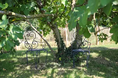 Jardin de l'établissement Le Moulin des Etrebières
