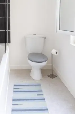 Salle de bains dans l'établissement La chambre du minage