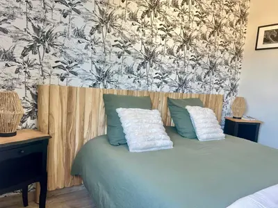 Un ou plusieurs lits dans un hébergement de l'établissement Les logements St Exupéry, à 4 min du Futuroscope