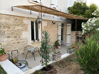 Jardin de l'établissement Les Saules