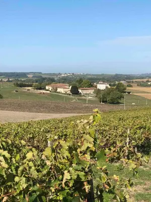 Paysage naturel près de la maison de vacances