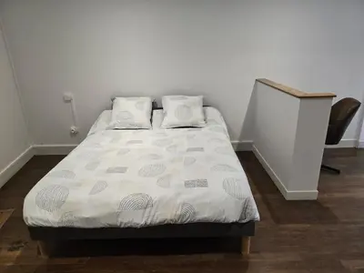 Un ou plusieurs lits dans un hébergement de l'établissement appartement