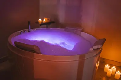 Plan de l'établissement Chalet romantique - Jacuzzi privatif - King size