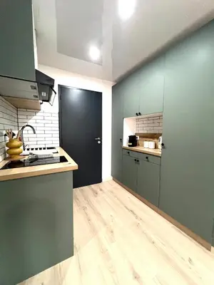 Cuisine ou kitchenette dans l'établissement Le cosy du Futuroscope