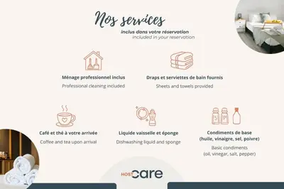 Plan de l'établissement La Frégate - vue mer