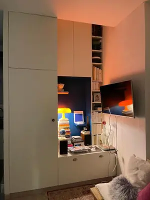 Télévision ou salle de divertissement dans l'établissement Appartement cosy en plein-centre historique