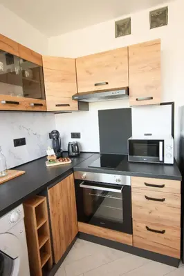 Cuisine ou kitchenette dans l'établissement Le Soy'ô - Parking - Mairie - Angoulême à 10 min