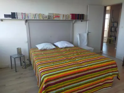 Un ou plusieurs lits dans un hébergement de l'établissement les terrasses du Thouet