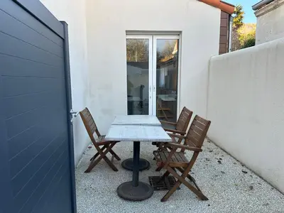 Terrasse ou espace extérieur de l'établissement Chez Camille & Emma - Loft Climatisé