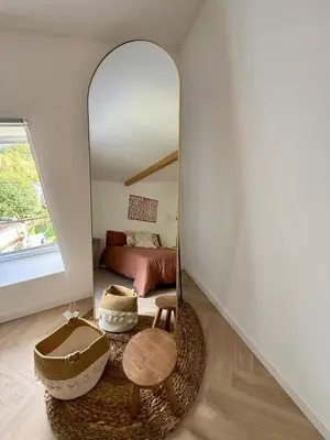 Coin salon dans l'établissement Casa Mérida