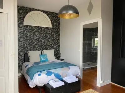 Un ou plusieurs lits dans un hébergement de l'établissement Le Relais d'Angély