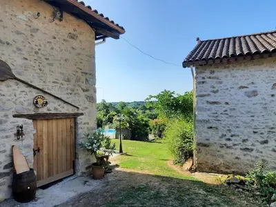 Jardin de l'établissement Chez Rambaud