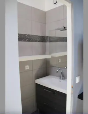 Plan de l'établissement 40 m apartment facing the Old Port of La Rochelle