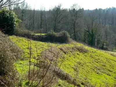 Paysage naturel près de la maison de vacances