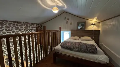 Un ou plusieurs lits dans un hébergement de l'établissement Country House - 5 people