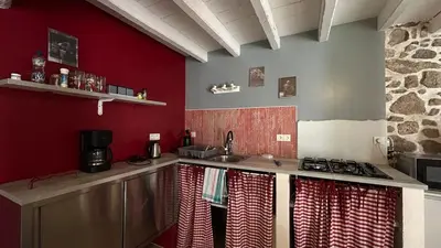 Cuisine ou kitchenette dans l'établissement Country House - 5 people