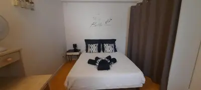 Un ou plusieurs lits dans un hébergement de l'établissement Maison confortable 8 personnes - 4 chambres -