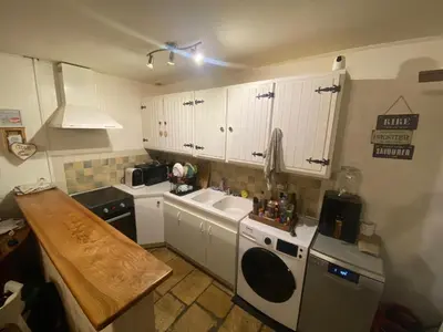 Cuisine ou kitchenette dans l'établissement Studio Confort Niort