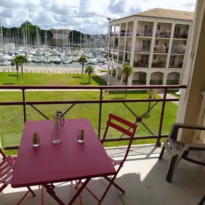 Très bel appartement 2 étoiles avec vue sur le port