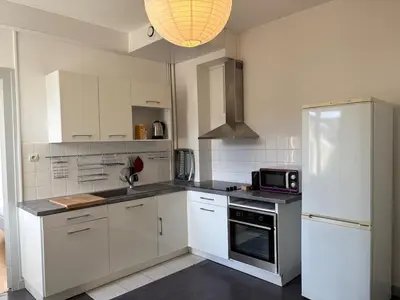 Cuisine ou kitchenette dans l'établissement Le Marin - Superbe T3 Spacieux