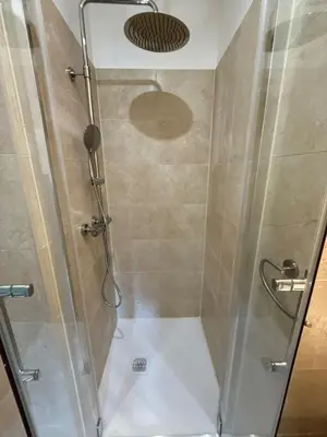 Salle de bains dans l'établissement Le Repos
