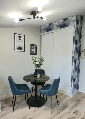 Plan de l'établissement L'Aquarelle studio - Bord du Clain, Calme, Netflix