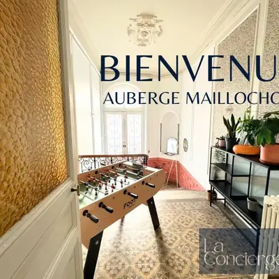 L'Auberge Maillochon- 6 personnes- 3 chambres- Poitiers Gare