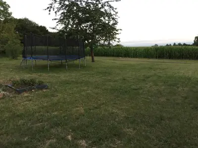 Jardin de l'établissement Gîte proche du Futuroscope