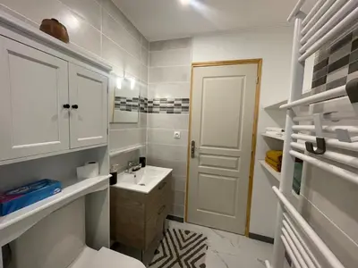 Salle de bains dans l'établissement Studio