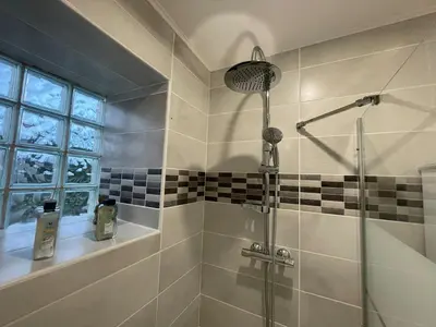 Salle de bains dans l'établissement Studio