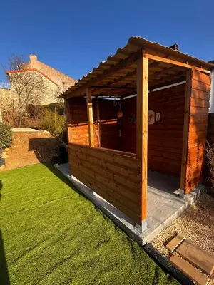 Bâtiment de la maison de vacances